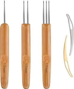 Dreadlock Crochet Hook Tool,Braid Hair Dreadlocks , Interlocking Tool for Locs,Weaving Crochet for Braid Craft Knitting  (1.0mm)