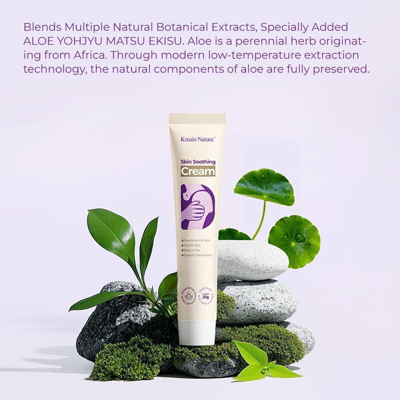 Skin Soothing Cream 20g/Tube, Gentle Relief for Itchy, Red & Flaky Skin, Daily Body Care Essential