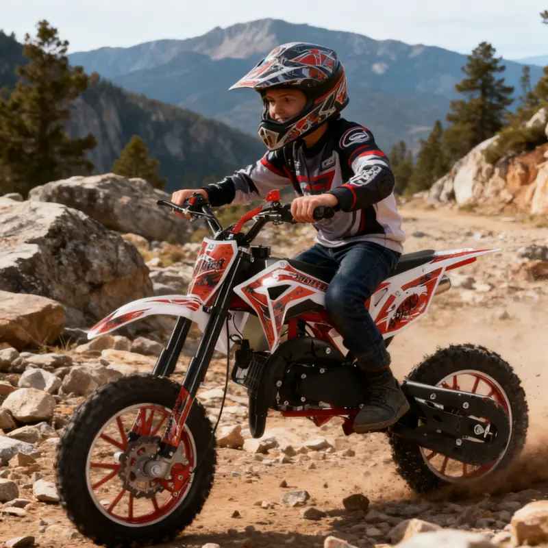 Explorinox Durable Toddler Ride-On Bike - Unisex Toddler Bike with BPA-Free, Phthalate-Free Environmentally Friendly Materials, Easy-to-Use Kids' Toy for Childhood Playtime, Includes After-Sales Service (Red)