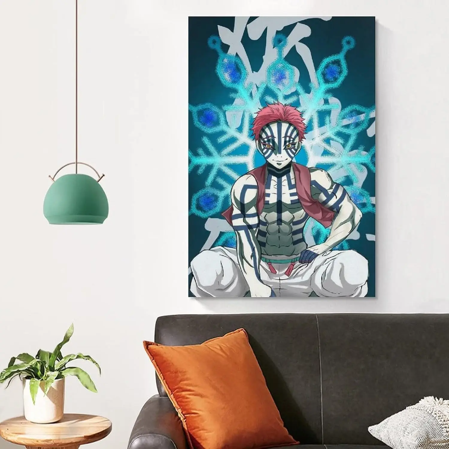 Akaza Demon Slayer Anime Poster Unframed High Quality Anime Wall Poster Decor Gift Print Glossy