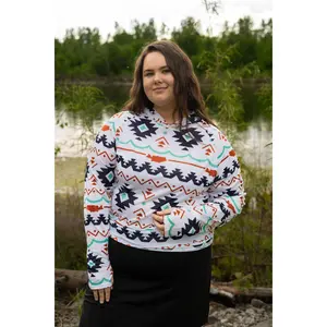 Aztec Hooded Fishing Shirt