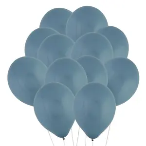 Color Pastel Natural Colors 12" Latex Balloons - 12 Pcs