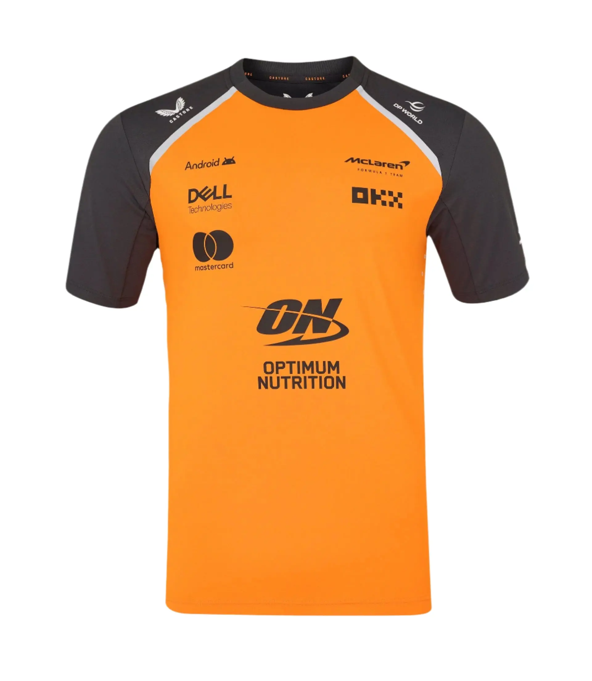 McLaren F1 2025 Men's Team T-Shirt - Papaya/Phantom McLaren F1 2025 Men's Team T-Shirt - Papaya/Phantom