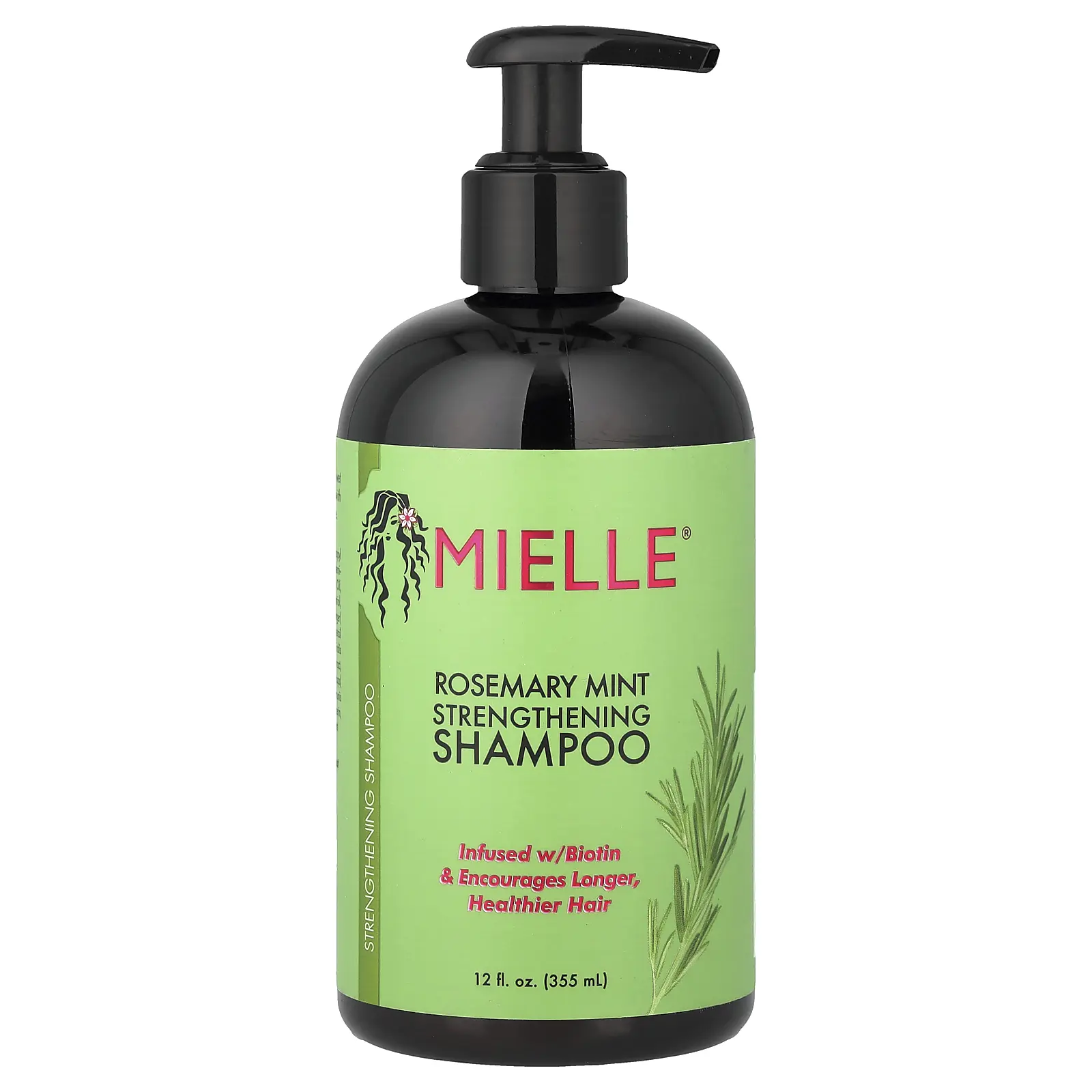 Mielle Strengthening Shampoo, Rosemary Mint, 12 fl oz (355 ml) Mielle Strengthening Shampoo, Rosemary Mint, 12 fl oz (355 ml)