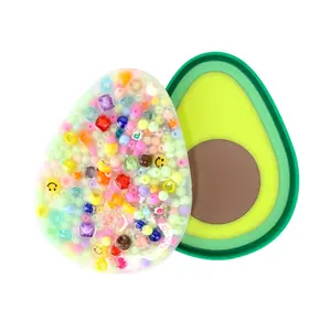 Avocado Picky Pad and Tray- Satisfy Your Urge to Pick, Pop and Peel Stress-Free! Picky Fidget picking fun