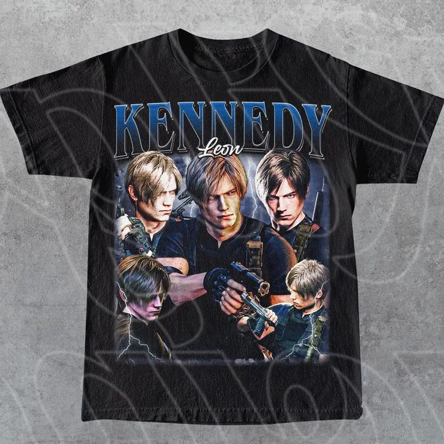 Limited Leon Kennedy Vintage T-Shirt, Gift For Women and Man Unisex T-Shirt Unisex all sizes