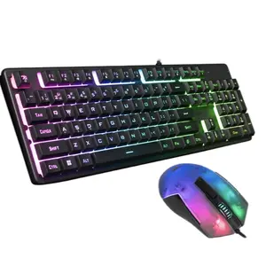 iBUYPOWER Chimera KM7 RGB Gaming Keyboard and Mouse Combo.