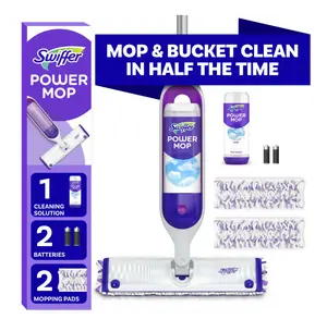 Swiffer Power Mop, Floor Cleaner, Tile, Vinyl, Laminate, Wood, Floor Cleaner, Cleaning Set