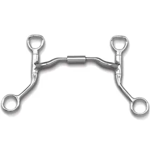 Myler HBT Shank with Low Port Comfort Snaffle Bit