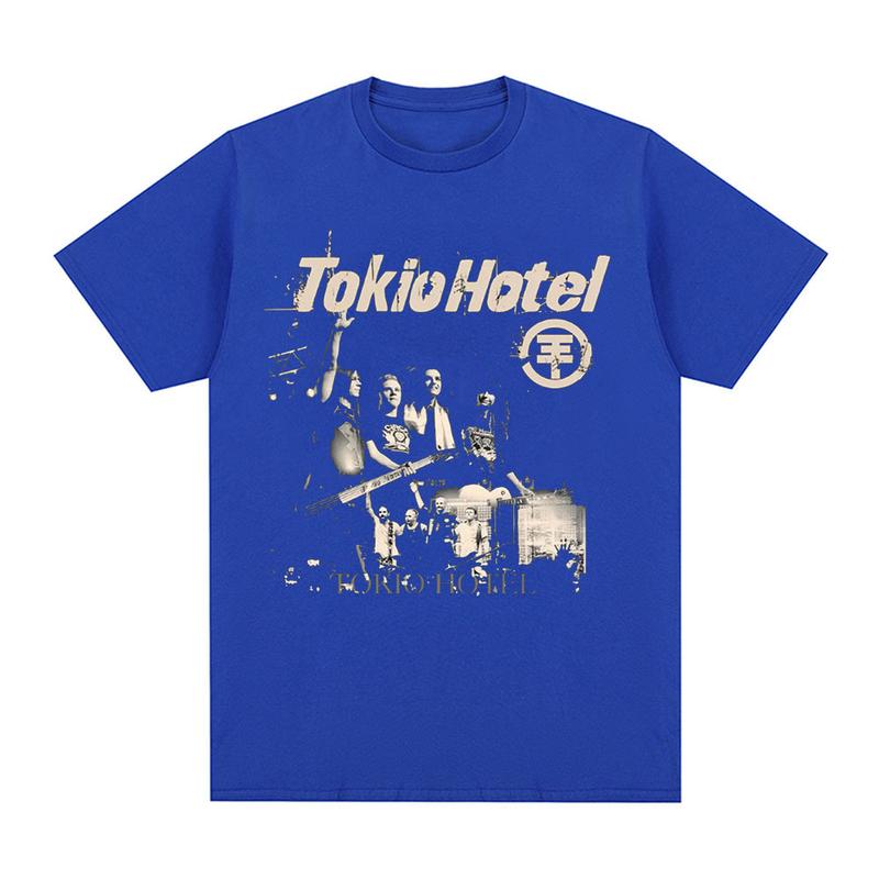 [Sale Up To 40%] Tokio Hotel Beyond The World 2023 Tour T-shirt, men, casual Hip Hop Punk style