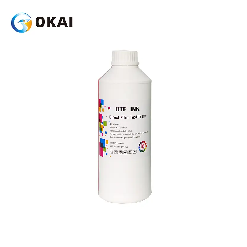 OKAI DTF Magenta Ink 1L – No Clog, High Opacity for XP600 / i3200 / 1600