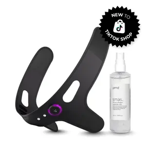 PMD Beauty SMAS Lifting Massage Band with Dual-Core Technology & 100ml Collagen Ampoule Mist for Hands-Free Face Sculpting