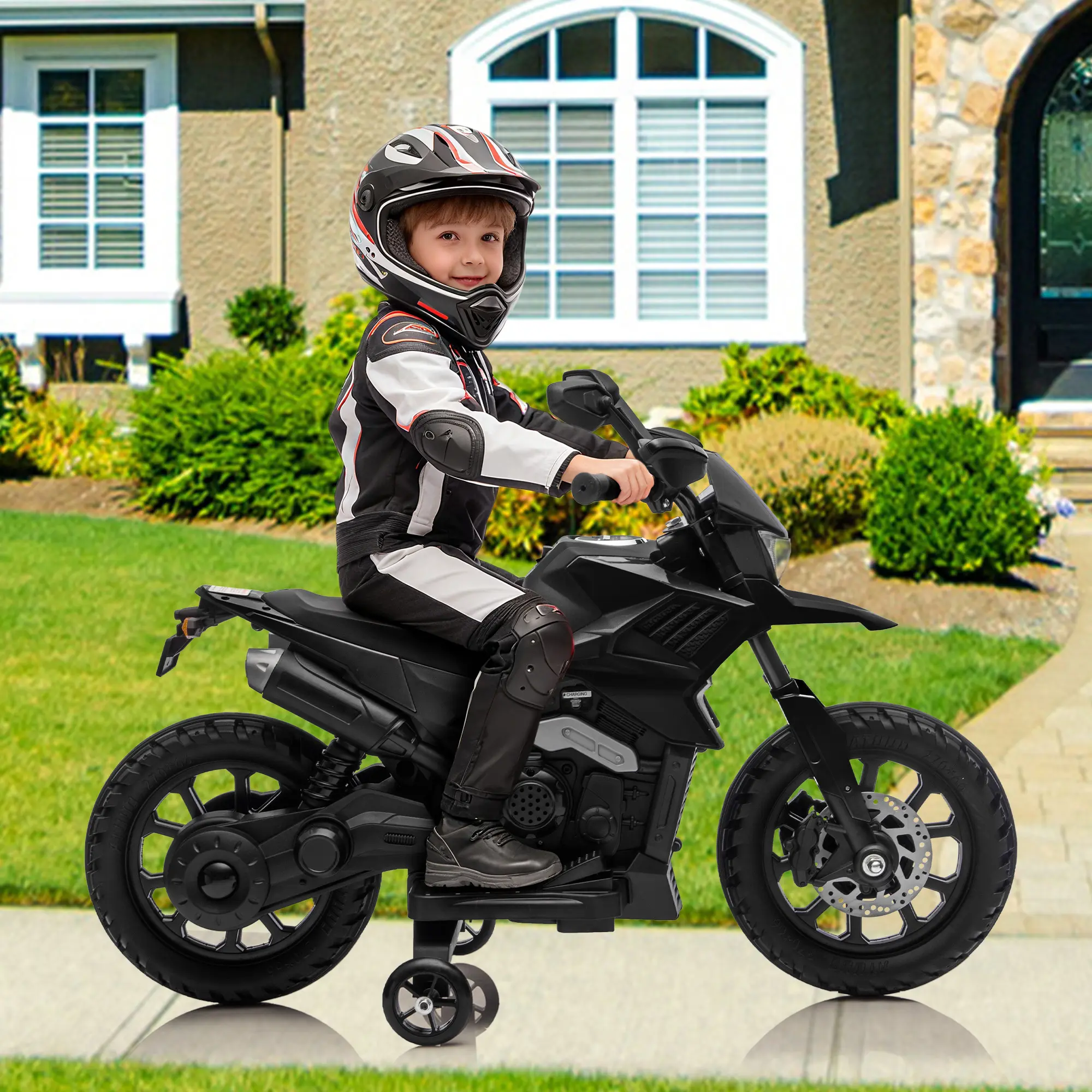6V Motorcycle for Kids, Ride on Motorcycle with Traning Wheels