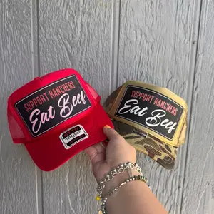 Support ranchers eat beef trucker hat