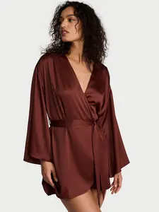 Victoria's Secret Satin Short Robe