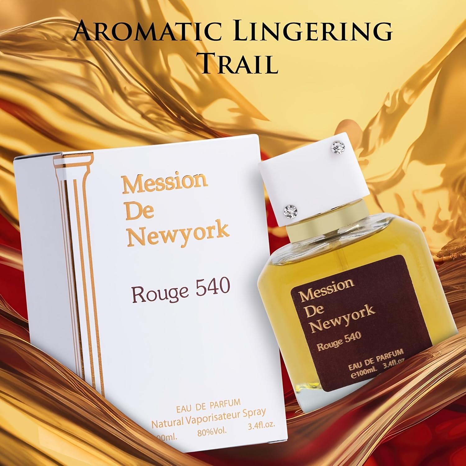 SECRET PLUS Mission De New York Women's Perfume Rouge 540 Eau De Parfum 3.4 Fl Oz Fresh Floral Aroma Natural Spray from China