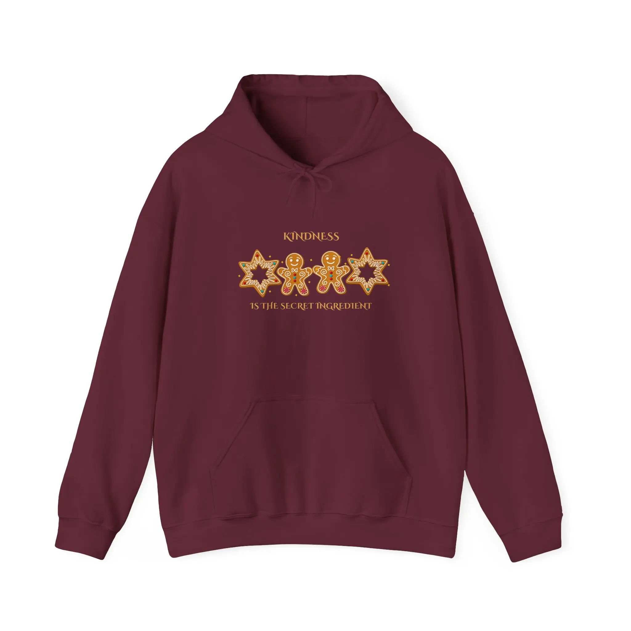 Gingerbread Cookies Kindness Hoodie | Holiday Sweatshirt