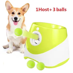 Automatic Tennis Ball Launcher for Small Dogs | Interactive Fetch Toy