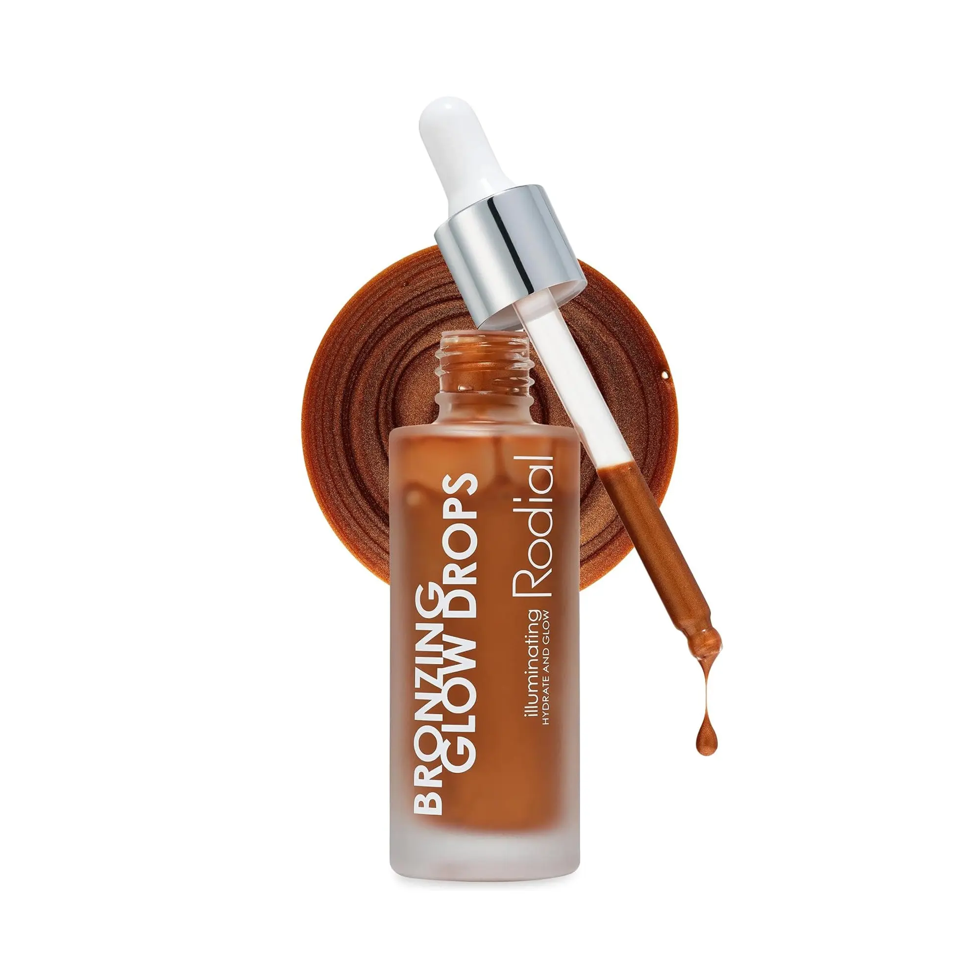 Rodial Bronzing Glow Drops- Illuminating Bronzing Serum with Niacinamide, Squalane & White Star Grass, Liquid Bronzer for Sun-Kissed Glow & Radiant Skin