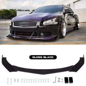For 09-15 Nissan Maxima Altima Front Bumper Lip Splitter Chin Spoiler ABS
