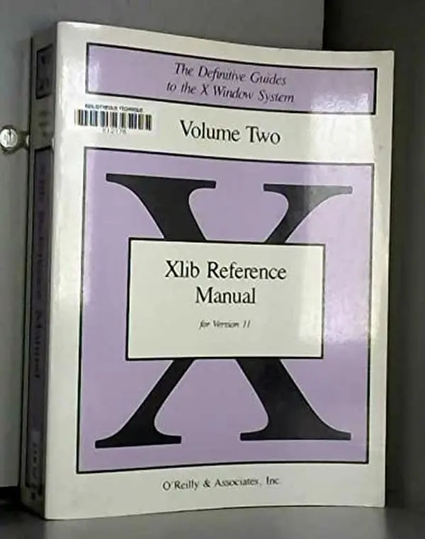 USED-Xlib Programming Manual & Xlib Reference Manual, Vols. I & II (Definitive Guides to the X Window System) by Adrian Nye (Paperback)