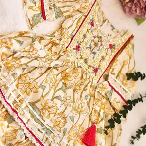 Young Girls 2pc Shalwar with Gharara Pants