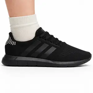 Adidas Women's Black Swift Run 1.0 Sneakers, IE7477 (No Box)