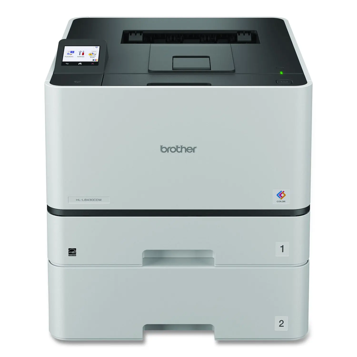 Brother HL-L8430CDWT Wireless Laser Printer with Dual Paper Trays HLL8430CDWT