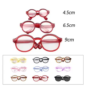 Fashion Doll Glasses for 1/3 1/6 1/8 60cm BJD Blyth Doll Plush Toy Sunglasses DIY Accessories Dress Up Toys Gift