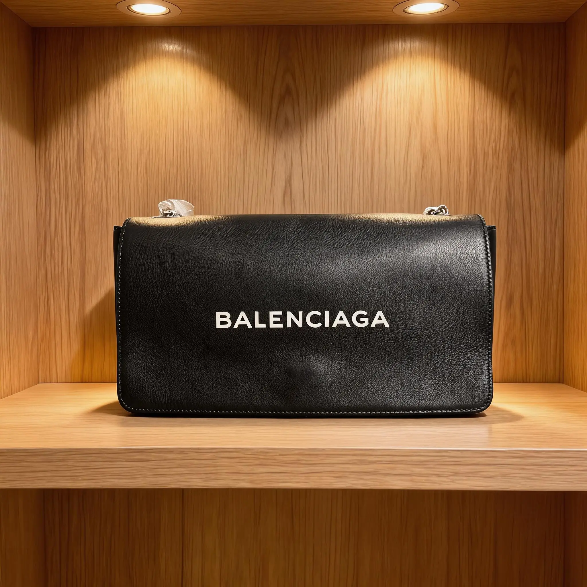 Pre-owned Balenciaga Leather Shoulder Bag C0727104512