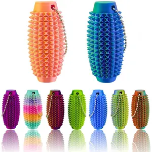Easter Basket Stuffers for Teens Toddler, 2pcs Upgrade 3D Printed Fidget Toys Anxiety Relief Items, Handheld Fidget Toy, Christmas Classroom Novelty Stress Relief Gift for Friend