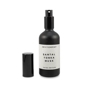 ENVIRONMENT Inspired by 5-Star Hotels 1HT Room Spray, 100ml Air Freshener (Santal | Tonka | Musk) Home Fragrance Accessories, Room Perfume, Room Deodorizer, Vegan & Cruelty-Free