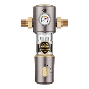 40 Micron Whole House Large Flow Pre Backwash Filter Household Tap Water Pipeline Water Purifier