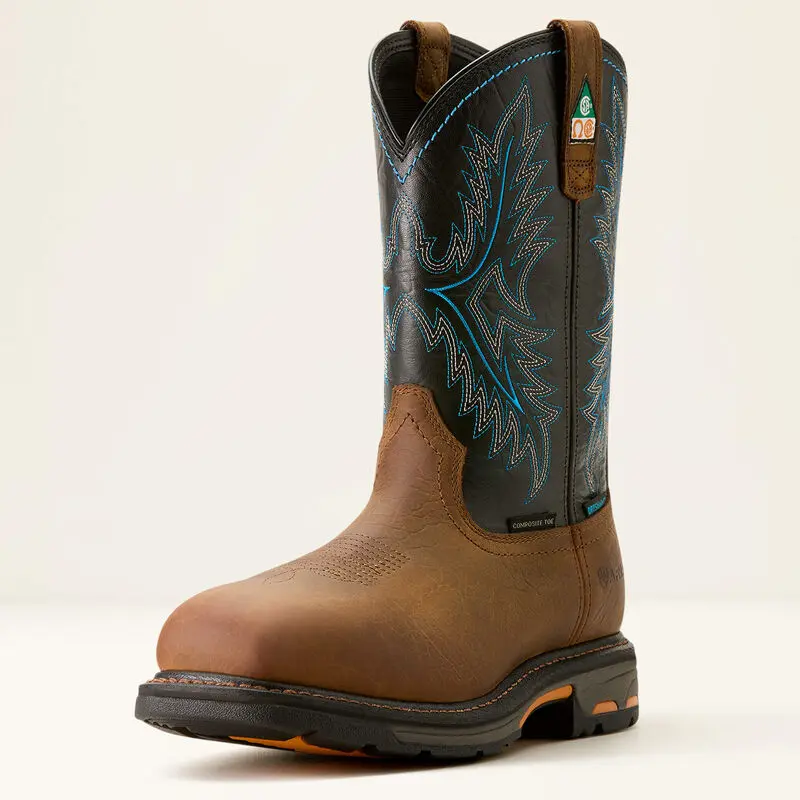 ARIAT Men's WorkHog CSA Waterproof Composite & Wide Square Toe Work Boot