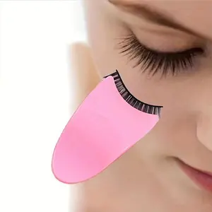 1pc Eyelash Applicator Tools With Clip Design For More Convenient Wear, False Eyelashes Eyelash Tweezers