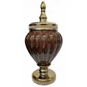 Potiche Oya Marron Potiche Oya Marron