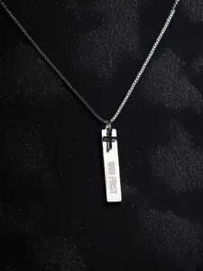 God First, Im Second Stainless Steel Pendant Necklace, Jewelry, Double Sided