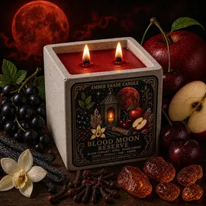 Ember Shade Blood Moon Reserve- Black Currant, Apple, Black Cherry, Red Wine, Clove, Vanilla, Amber