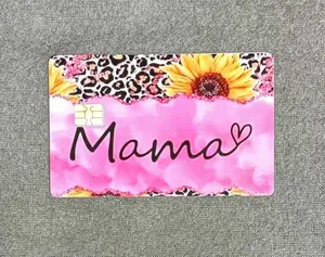 Pink MAMA Credit/Debit Card Sticker, Skin, Cover waterproof scratch durable vinyl