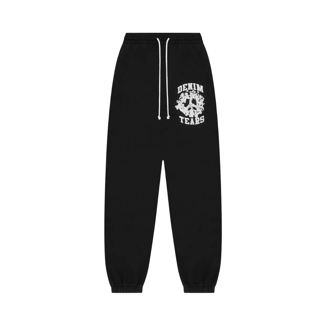 DENIM TEARS PANTS 'UNIVERSITY BLACK'