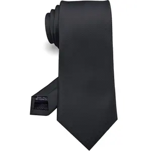 Solid Color Tie Formal Necktie for Men