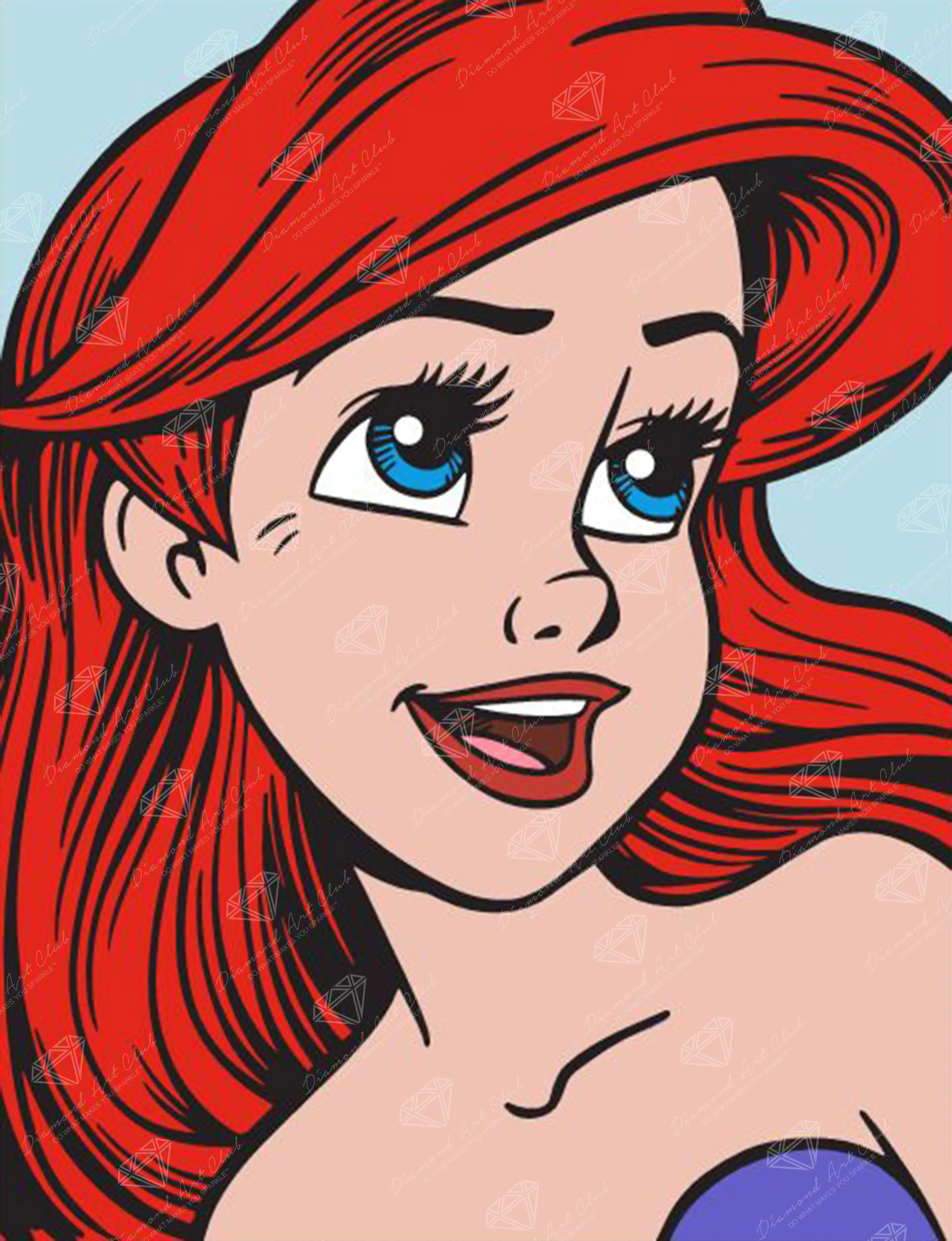 Diamond Art Club® Ariel Diamond Painting Kit