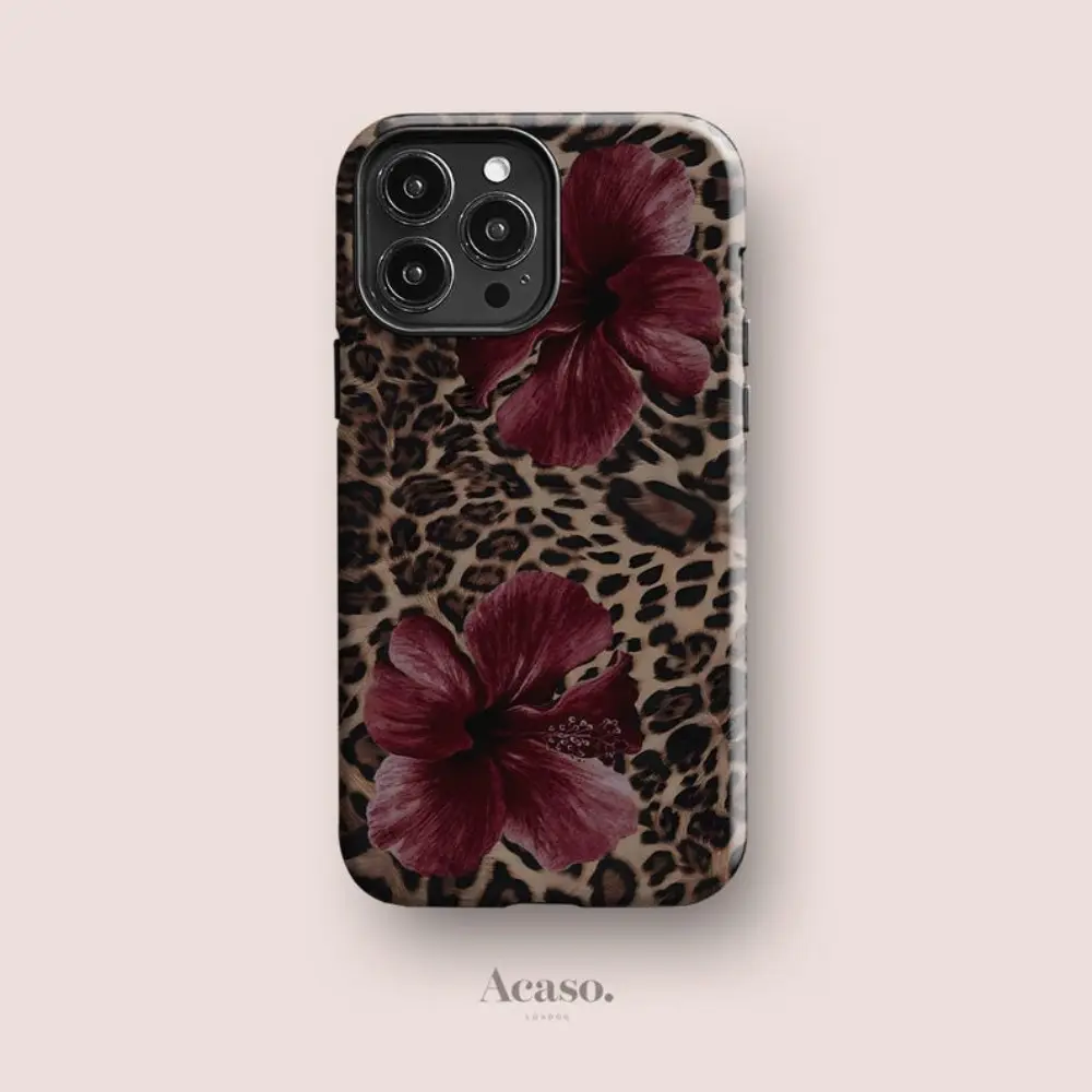 Trendy Floral TPU Cellphone Casing - Protective Handheld Devices Accessory for iPhone, Mobile Electronics Accessories summerwins,summerwins