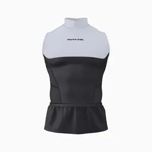 Two-Tone Sleeveless Turtleneck Compression+ Shirt Two-Tone Sleeveless Turtleneck Compression+ Shirt