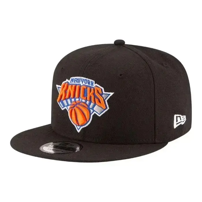 New York Knicks Black Team Color Basic NBA New Era 9FIFTY Snapback Hat Unisex Streetwear Hats Collector Style Headwear for Baseball and Urban Fashion Lovers - TikTok Shop