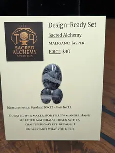 Oval Shape - Maligano Jasper - Design-Ready Set