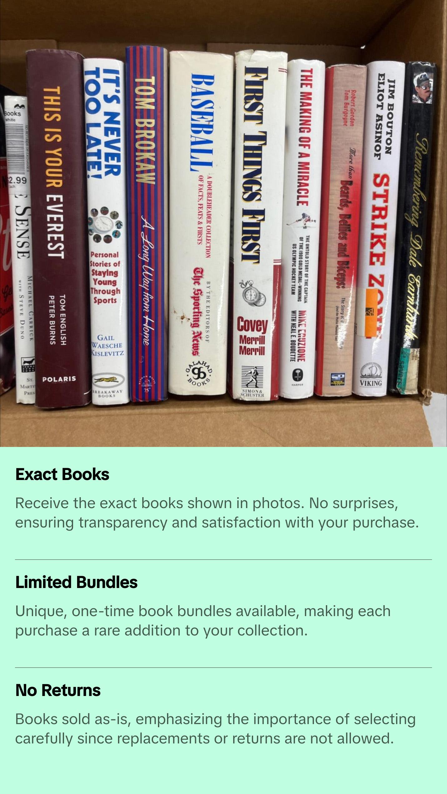 Adult Sports Hardcover Books 14 books