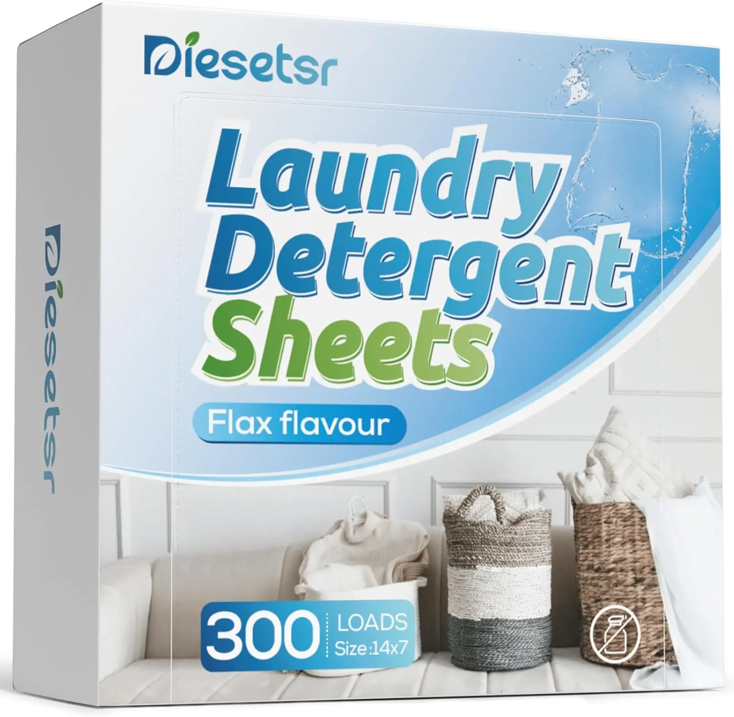 150 Counts Laundry Detergent Sheets Travel Laundry Sheet ECO-friendly