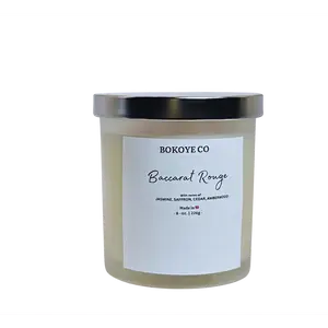 8 oz Baccarat Rouge Candle