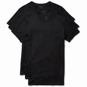 TRAILBLAZER Slim Fit White and Black Tees Crewneck (3 Pack)